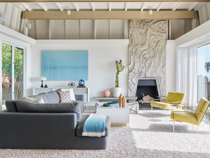 How a White Marble Fireplace Transforms Your Living Room Design