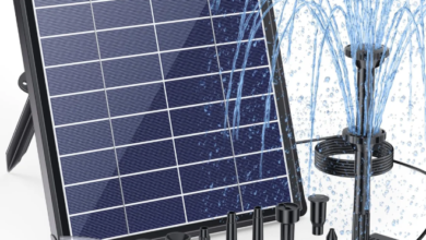 Poposoap Solar Fountain: The Ultimate Eco-Friendly Water Feature for Your Garden