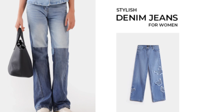 STYLISH DENIM JEANS BOTTOMS WEAR FOR WOMEN