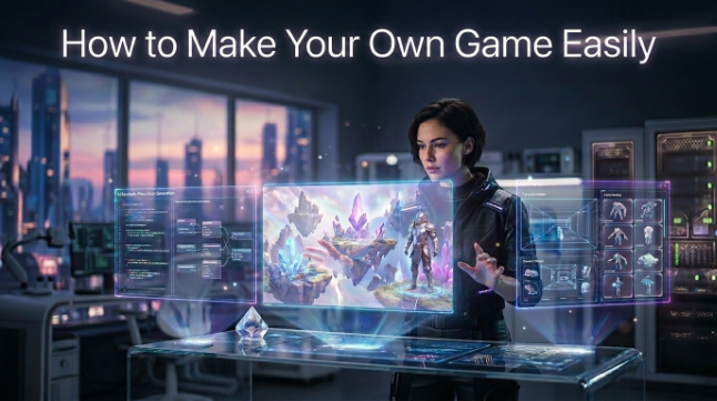 How to Make Your Own Game Easily